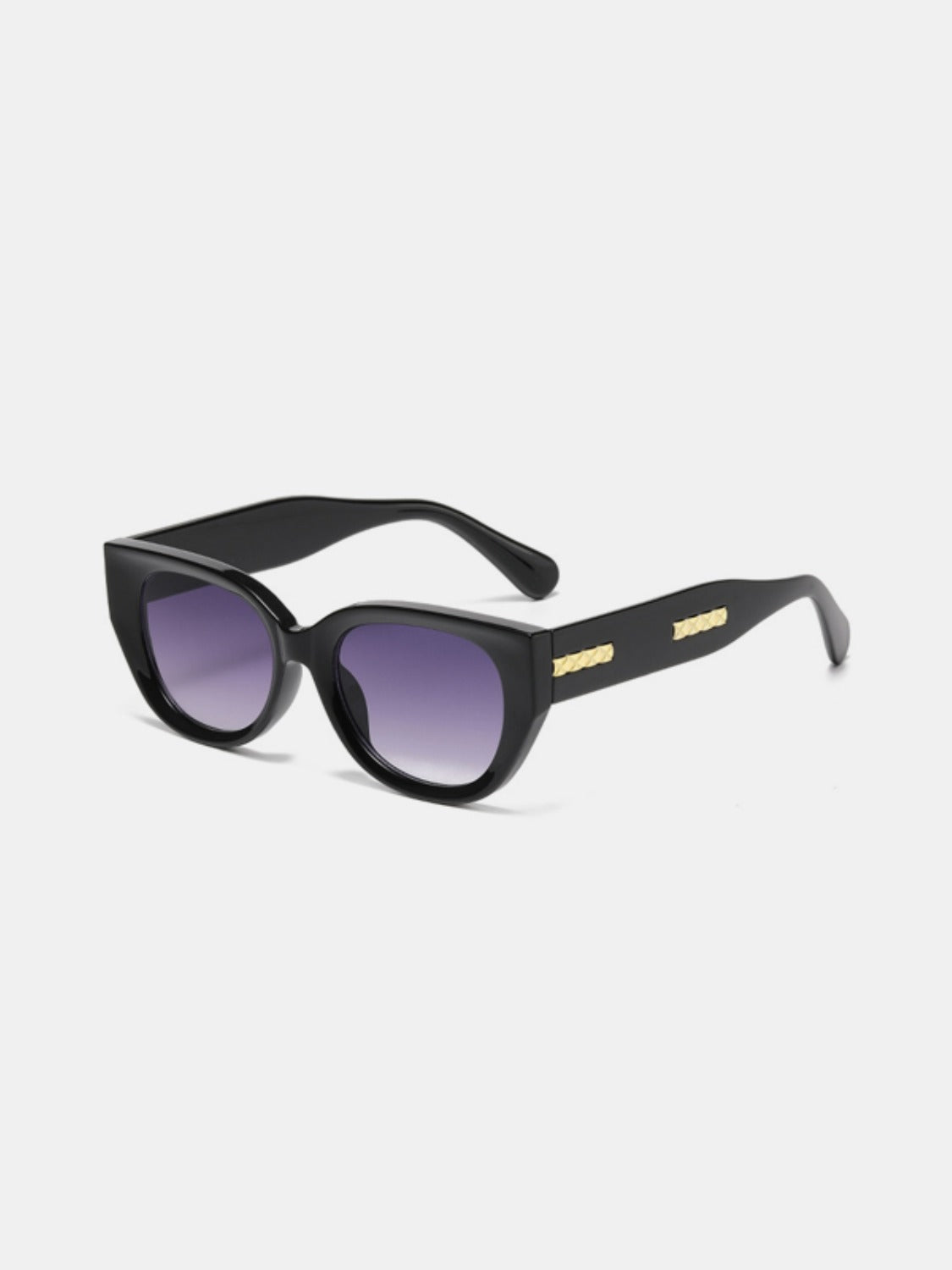 Modische Katzenaugenbrille mit Polycarbonatgestell