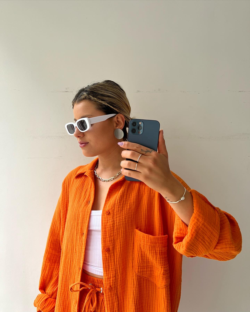 Amelie- Lässiges Baumwoll-Loungewear-Set