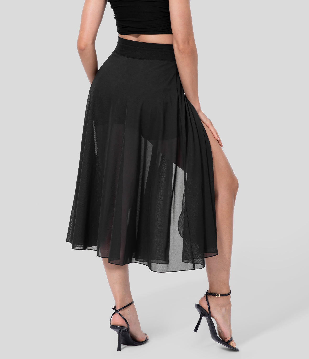 Anna- Eleganter 2-in-1 Midirock