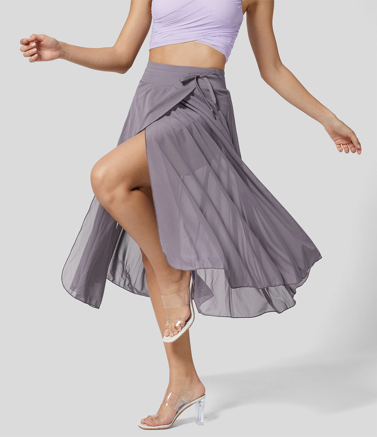 Anna- Eleganter 2-in-1 Midirock