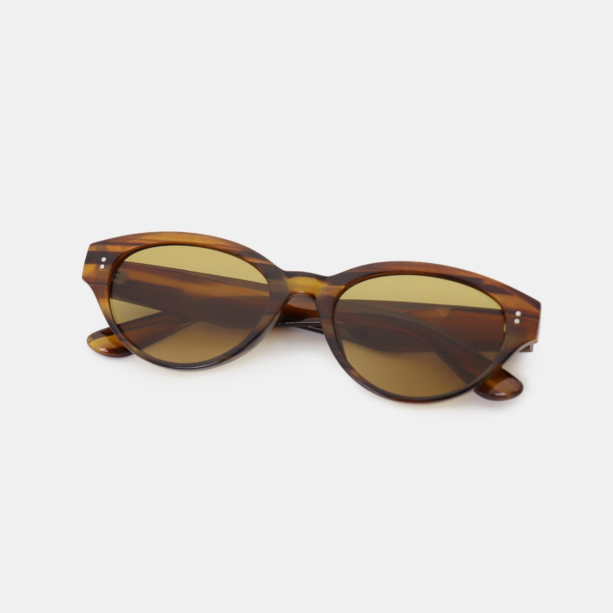 Cat-Eye Sonnenbrille mit Polycarbonatgestell