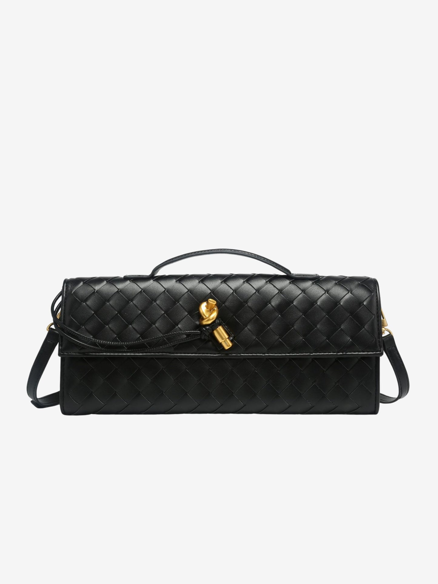 Anna Geflochtene Clutch