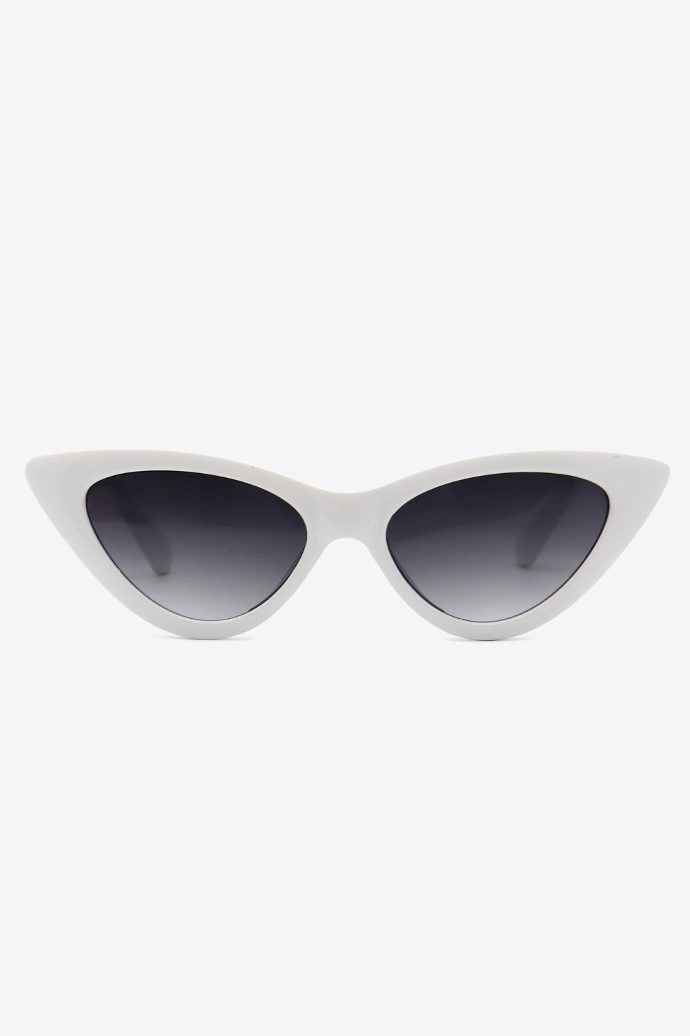 Cat-Eye-Sonnenbrille mit Kettendetail
