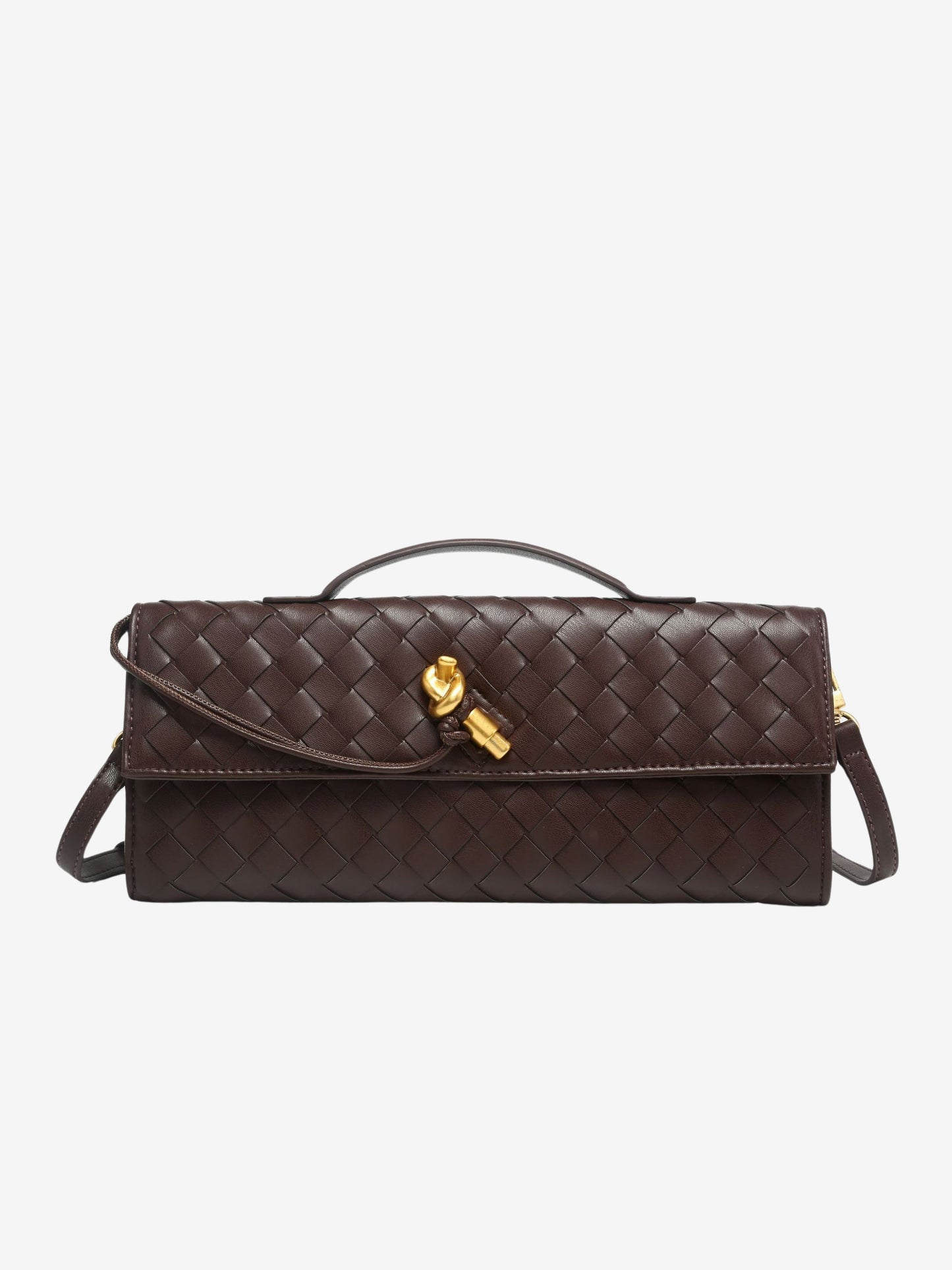Anna Geflochtene Clutch
