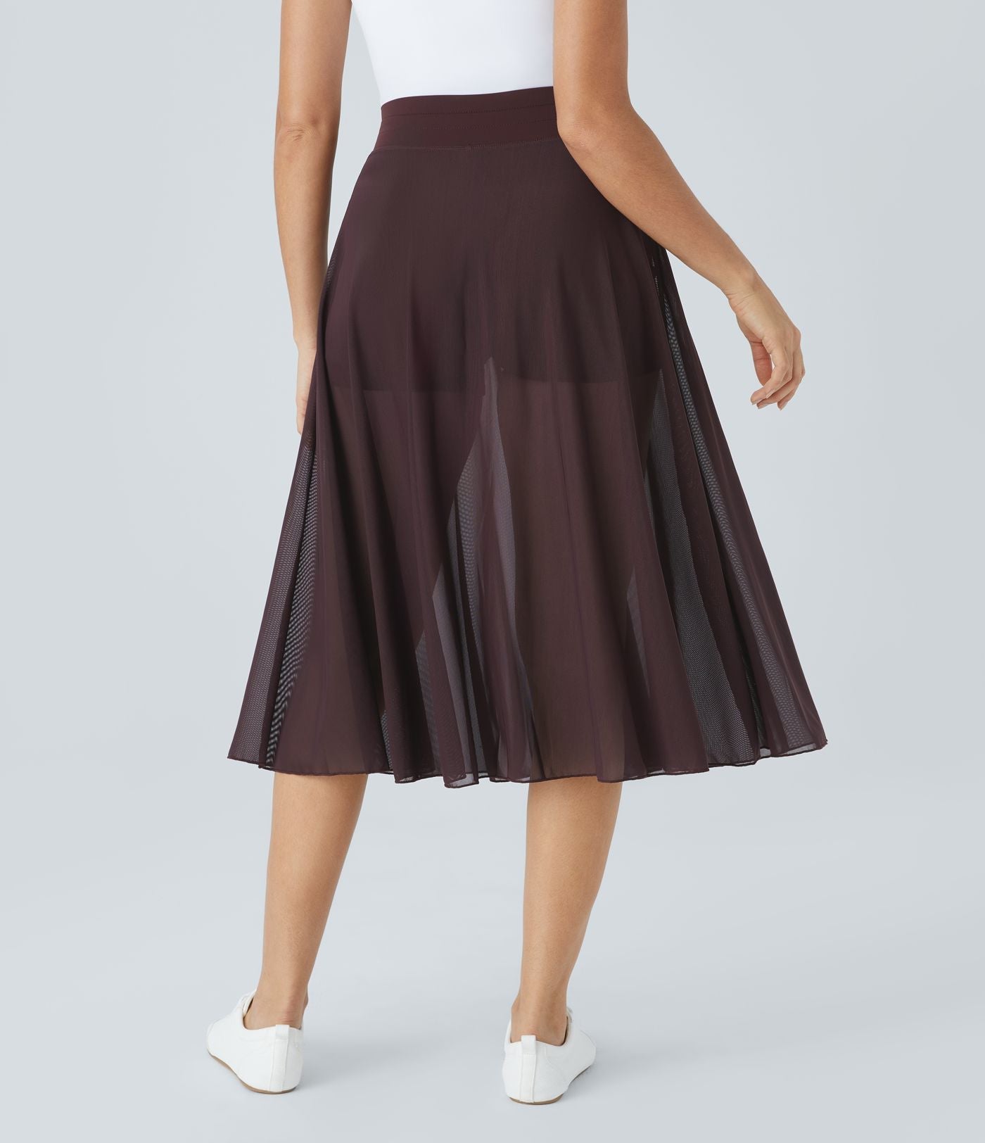 Anna- Eleganter 2-in-1 Midirock