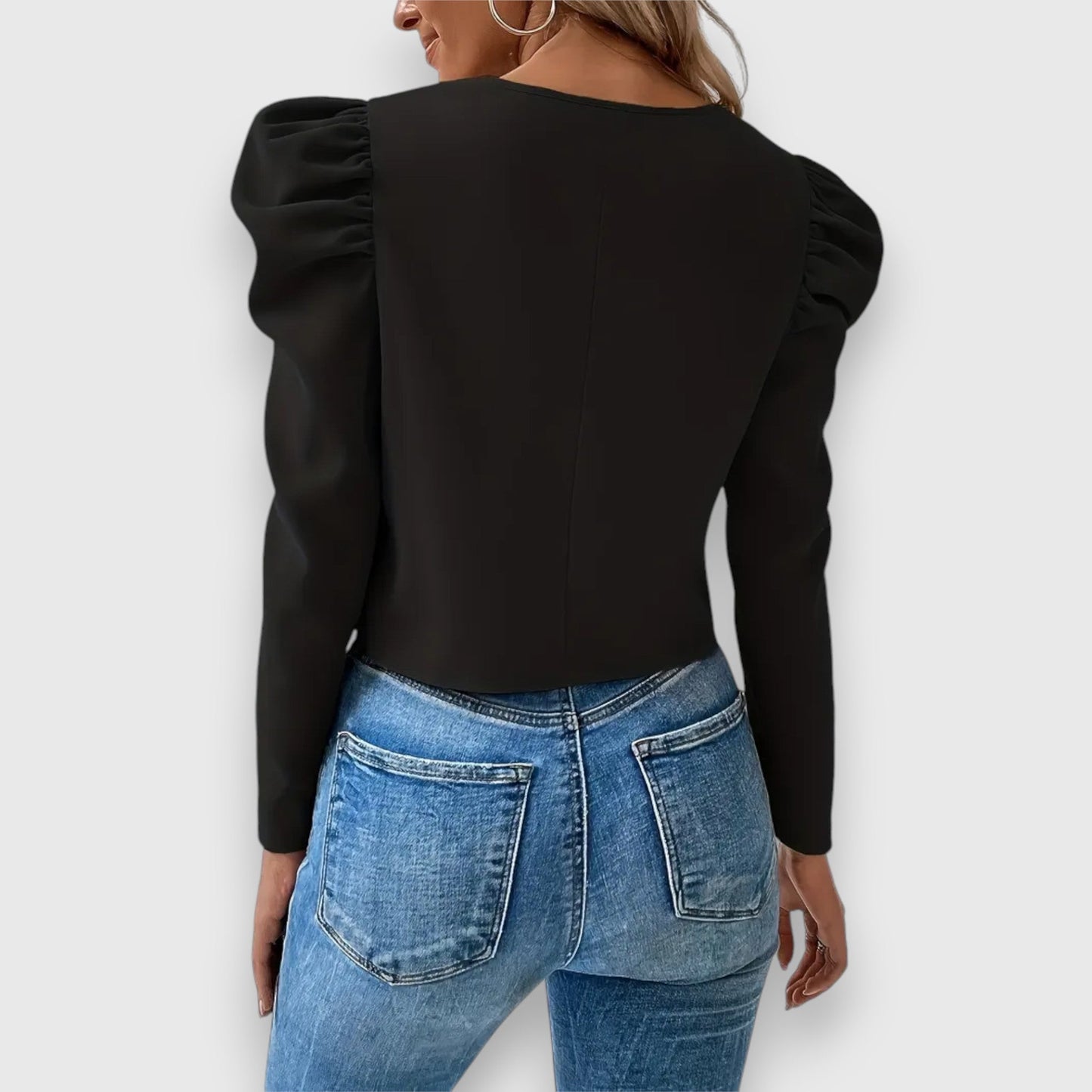 Licia | Kurzjacke in Premium-Optik