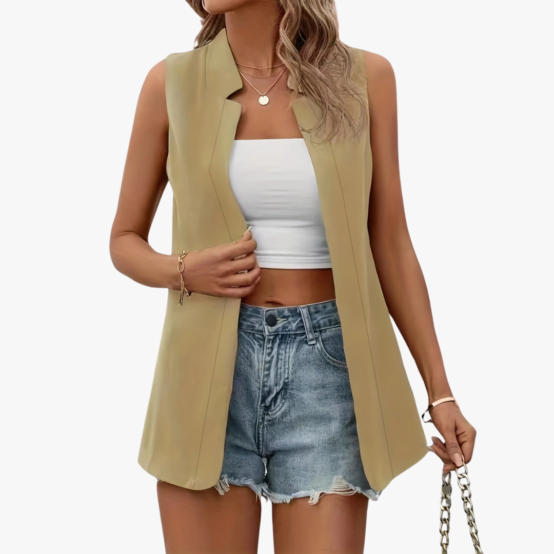Iris - Ärmelloser Premium-Blazer