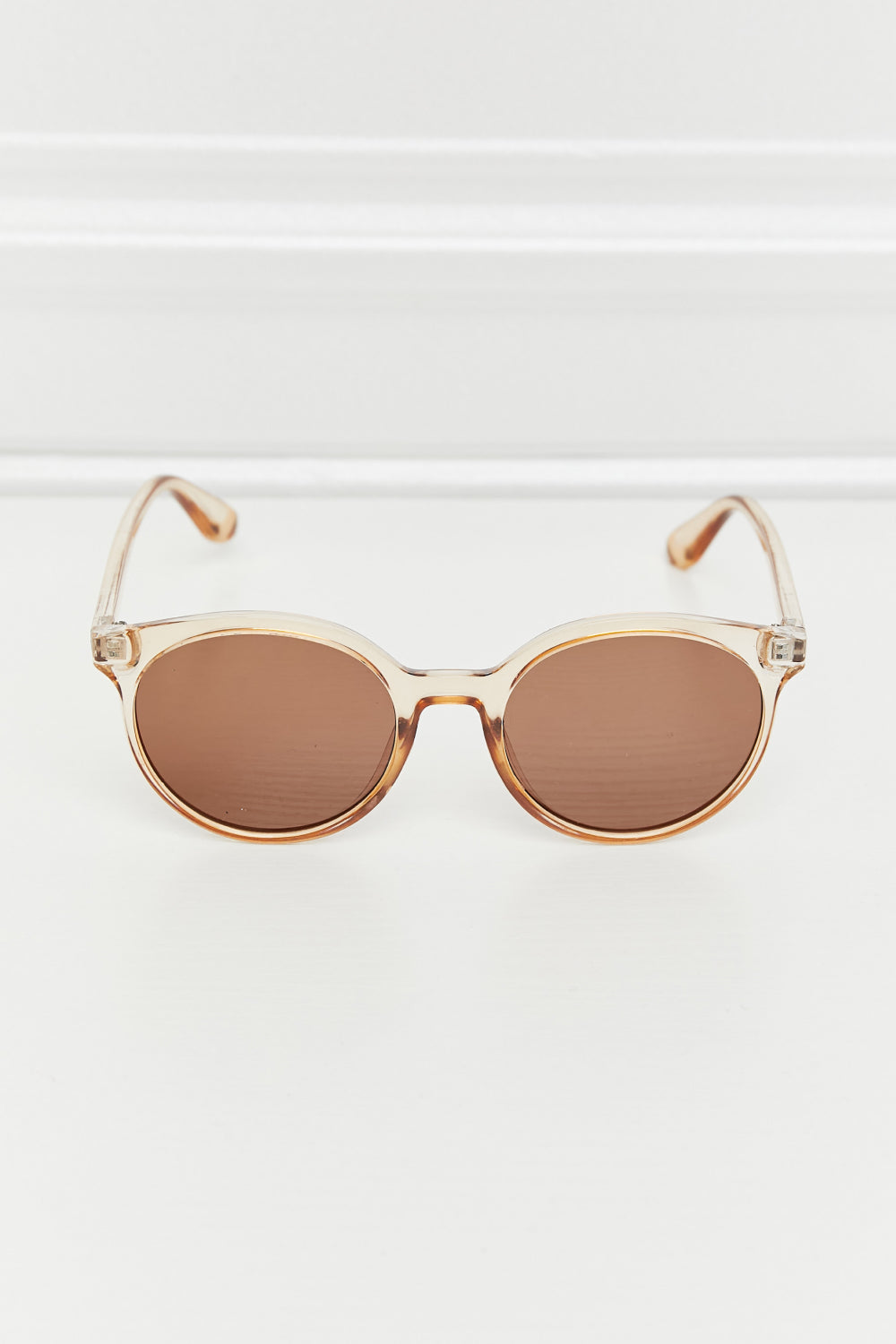Runde Polycarbonat-Sonnenbrille