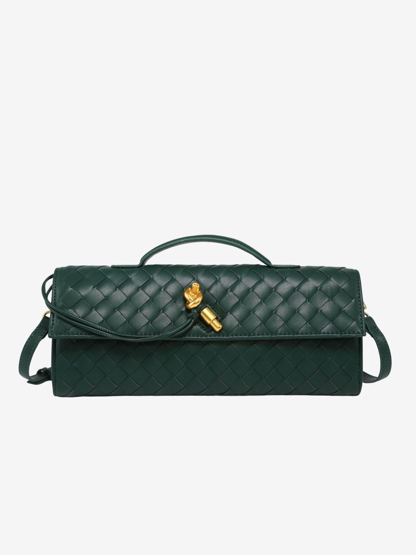 Anna Geflochtene Clutch