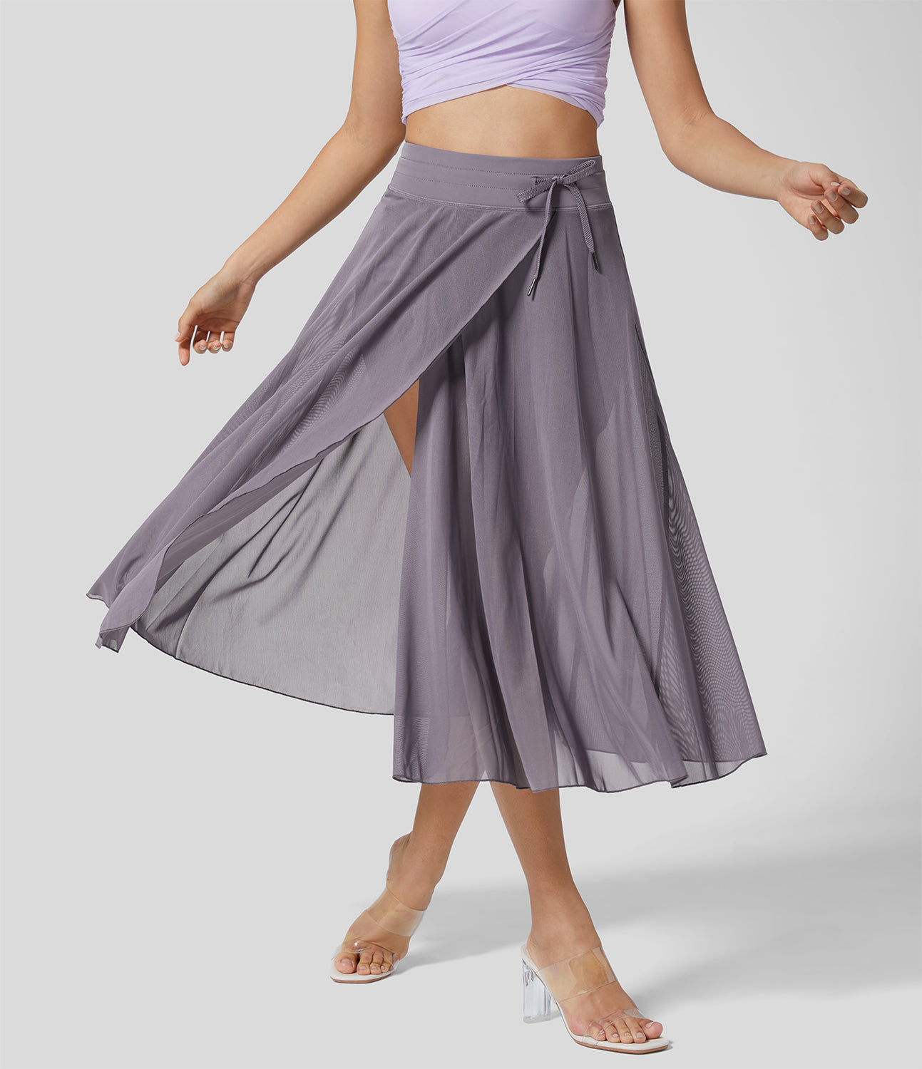 Anna- Eleganter 2-in-1 Midirock