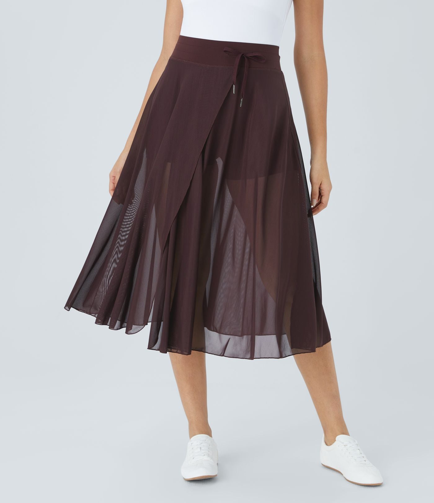 Anna- Eleganter 2-in-1 Midirock