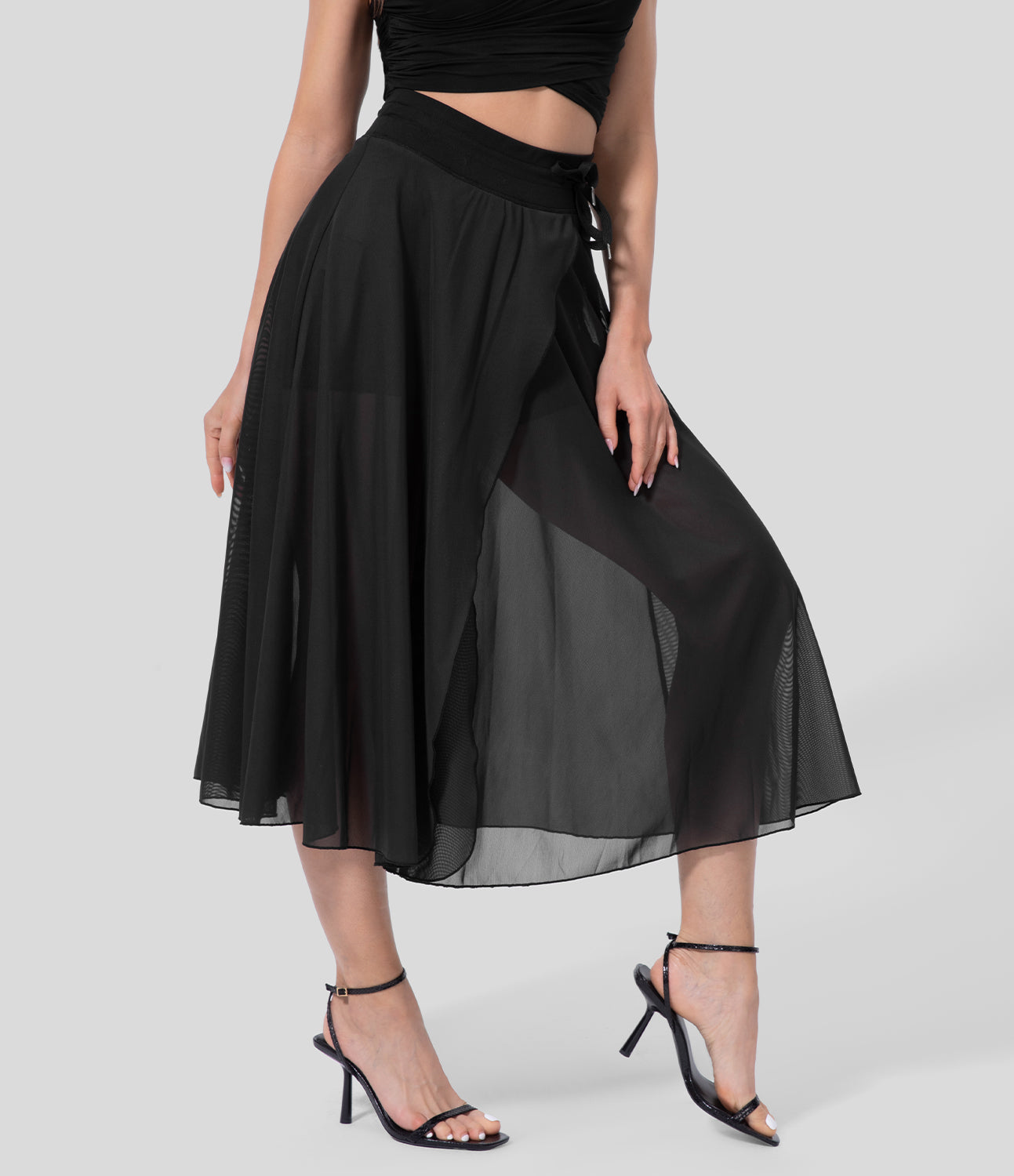 Anna- Eleganter 2-in-1 Midirock