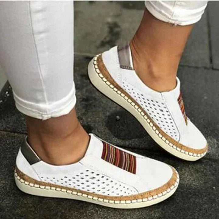 Genessa – Orthopädische Komfortschuhe im Vintage Denim