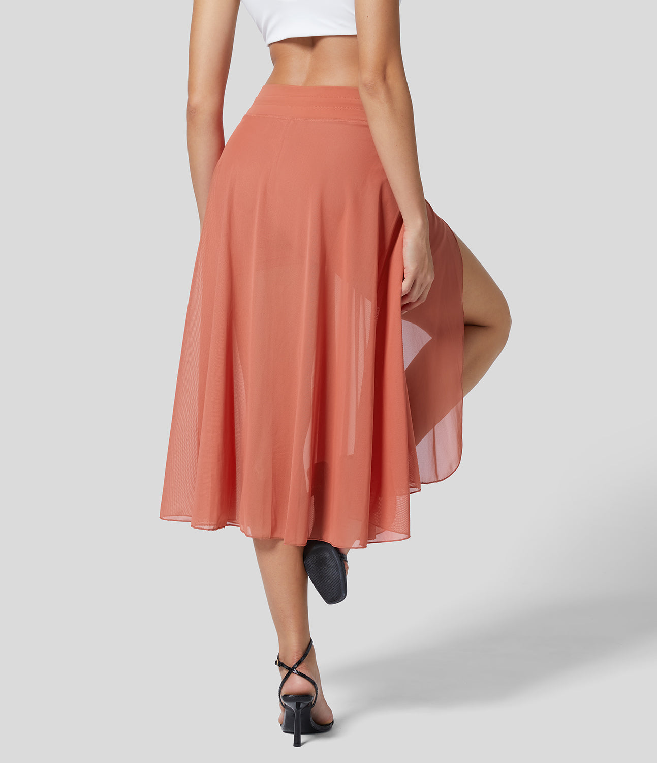 Anna- Eleganter 2-in-1 Midirock