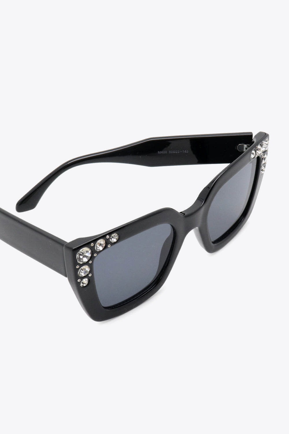 Strass-Sonnenbrille aus Polycarbonat