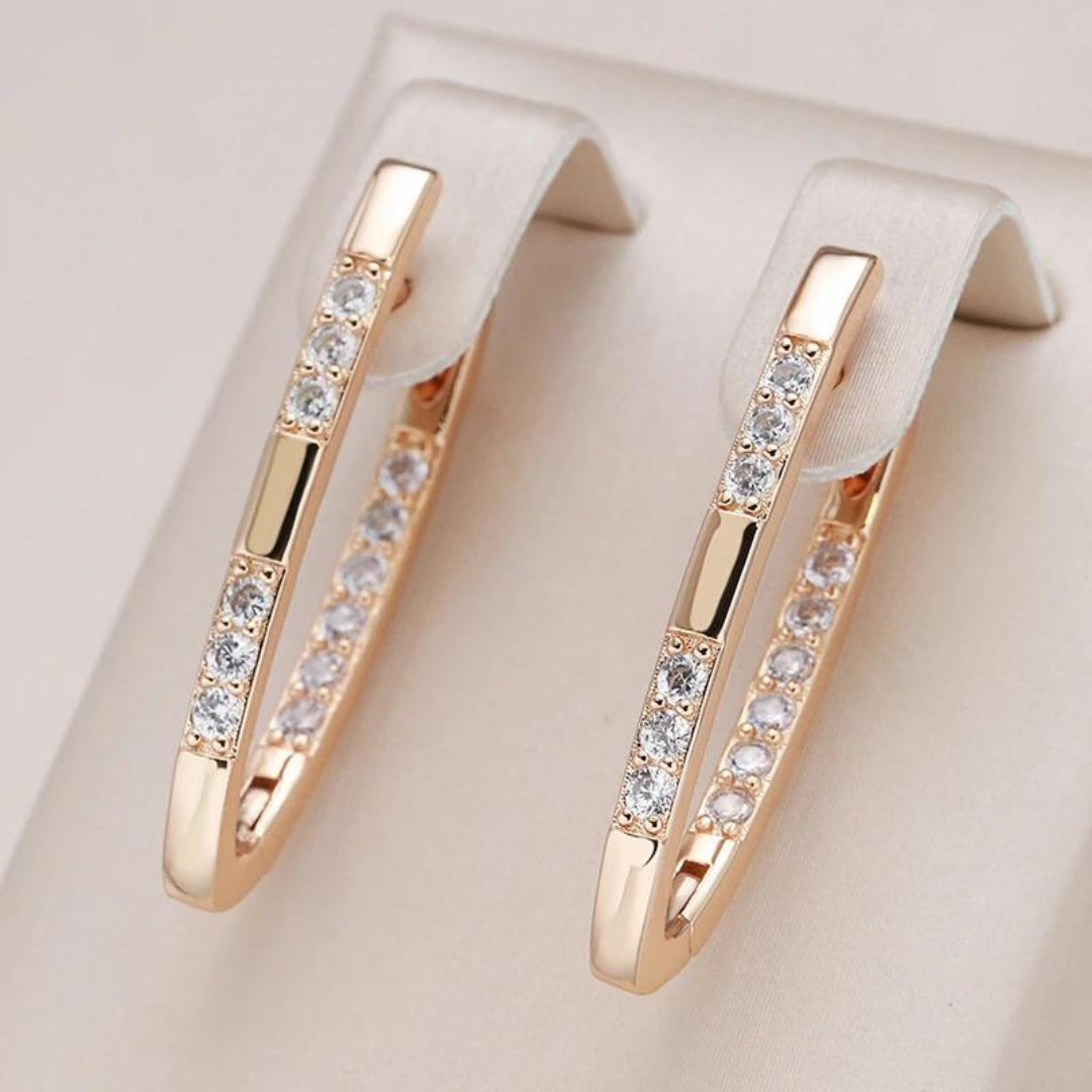 Brigitte | Elegante Zirkonia-Ohrringe aus hochwertigem Material