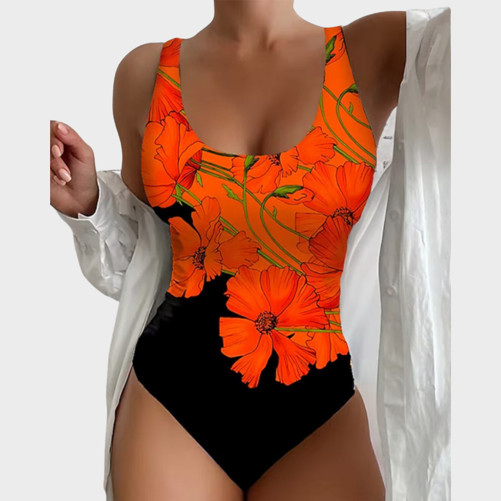 Sophie - Elegantes Einteiliges Badeanzug für einen Zeitlosen Look