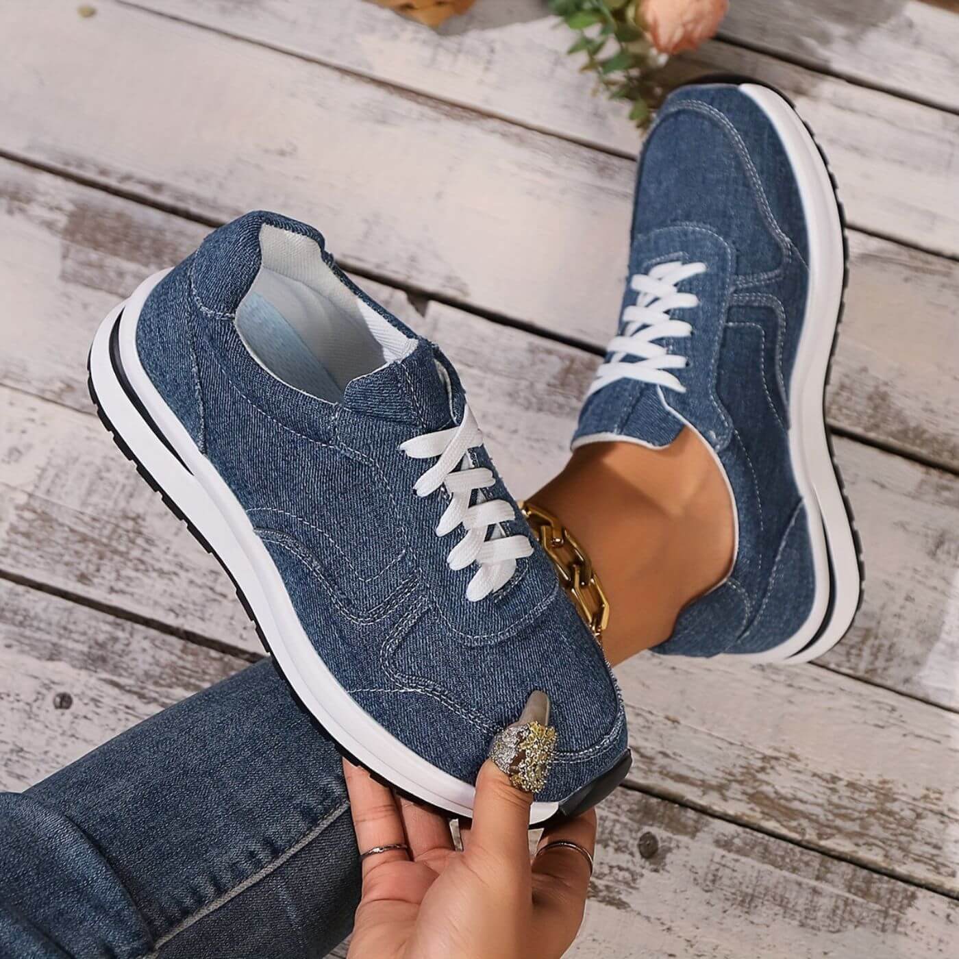 Angela – Orthopädische Bequeme Sneaker