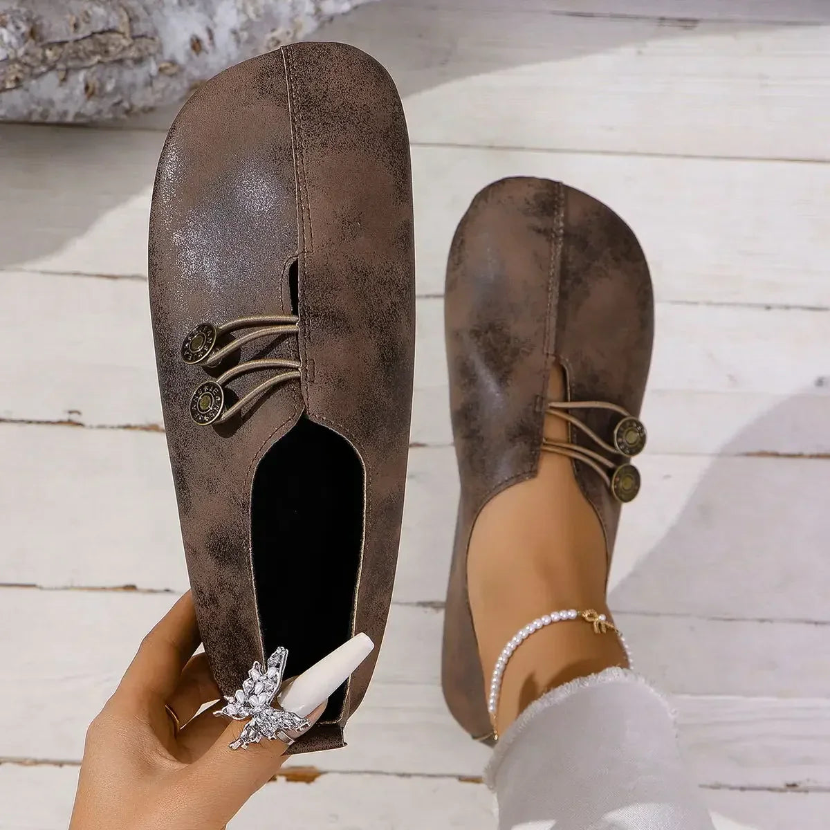 Noira Wildleder Schuhe
