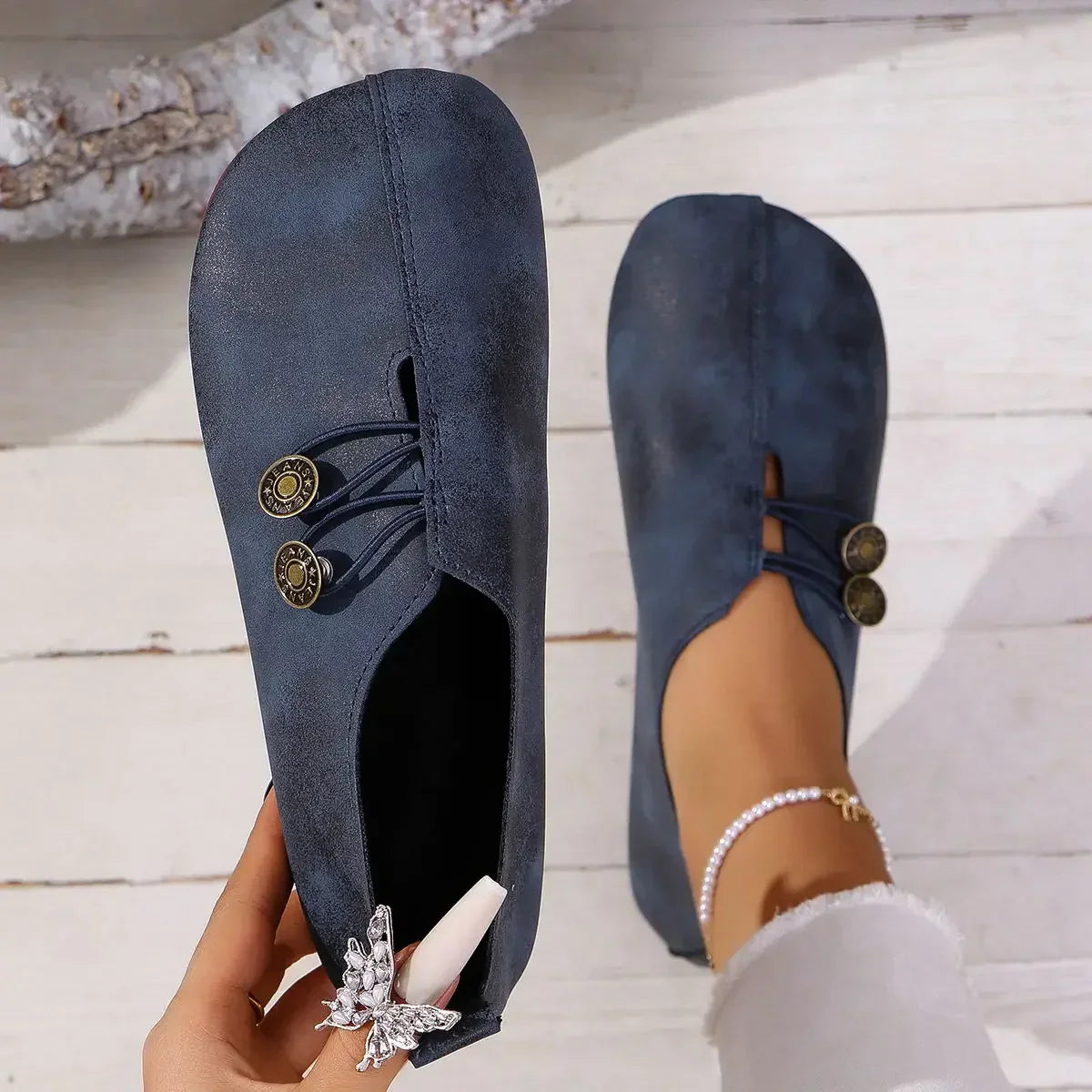 Noira Wildleder Schuhe