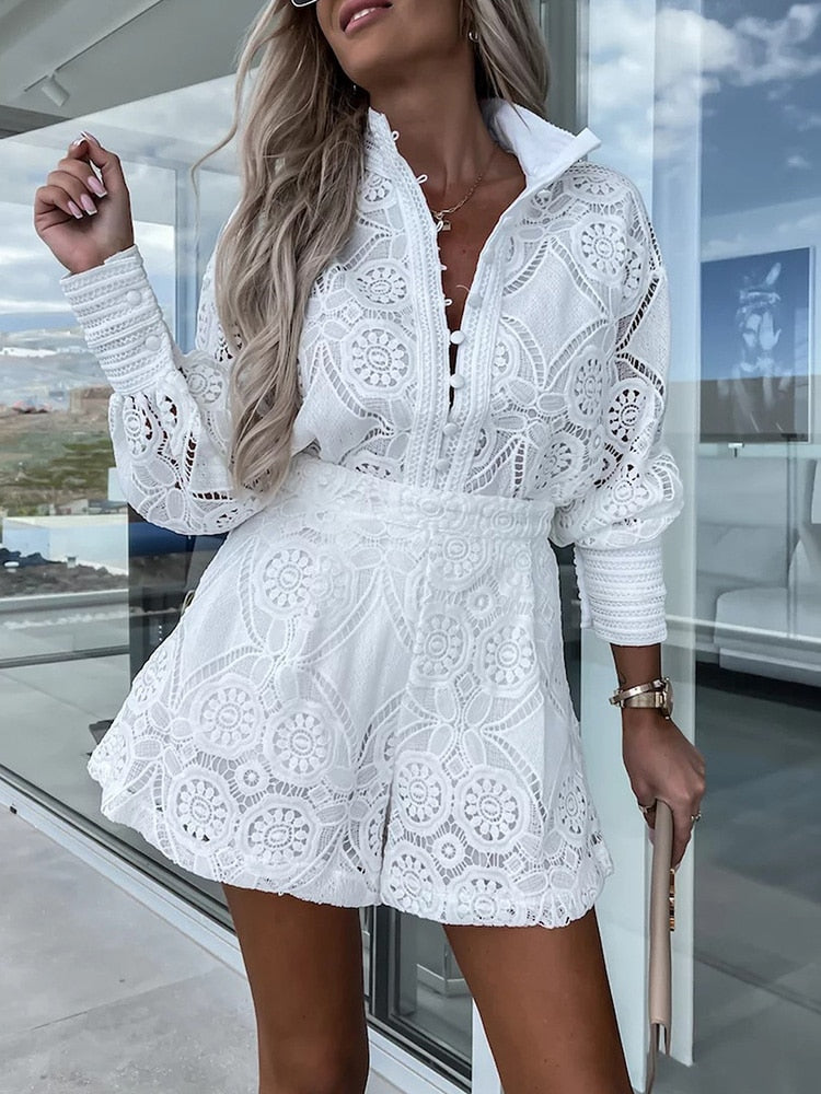 Romy- Elegantes zweiteiliges Sommer-Set