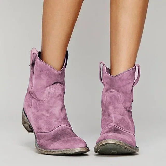 Marlena – Vintage Cowboy Stiefeletten