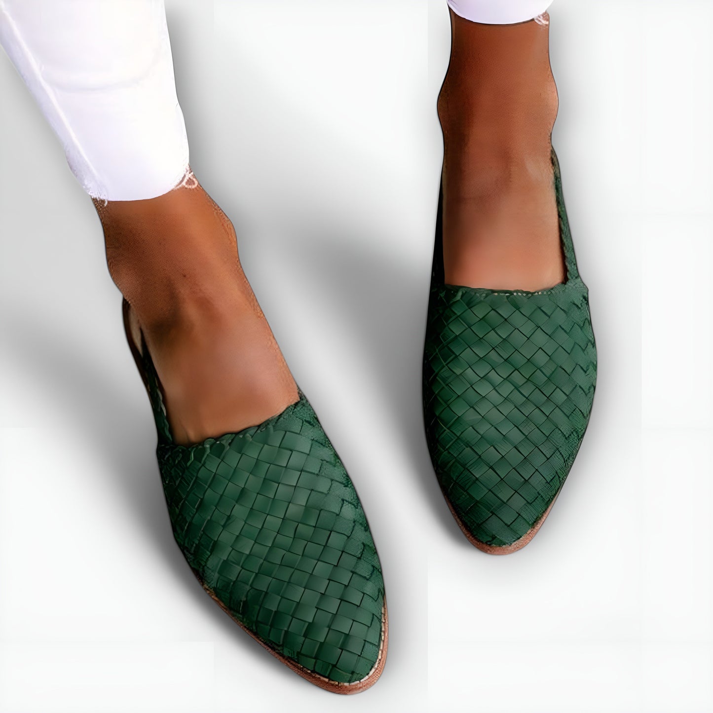 Selina - Handgewebte elegante Loafer
