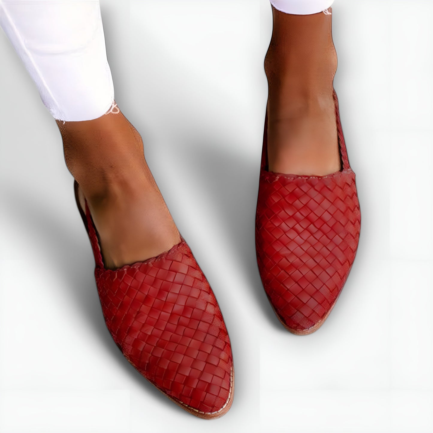 Selina - Handgewebte elegante Loafer
