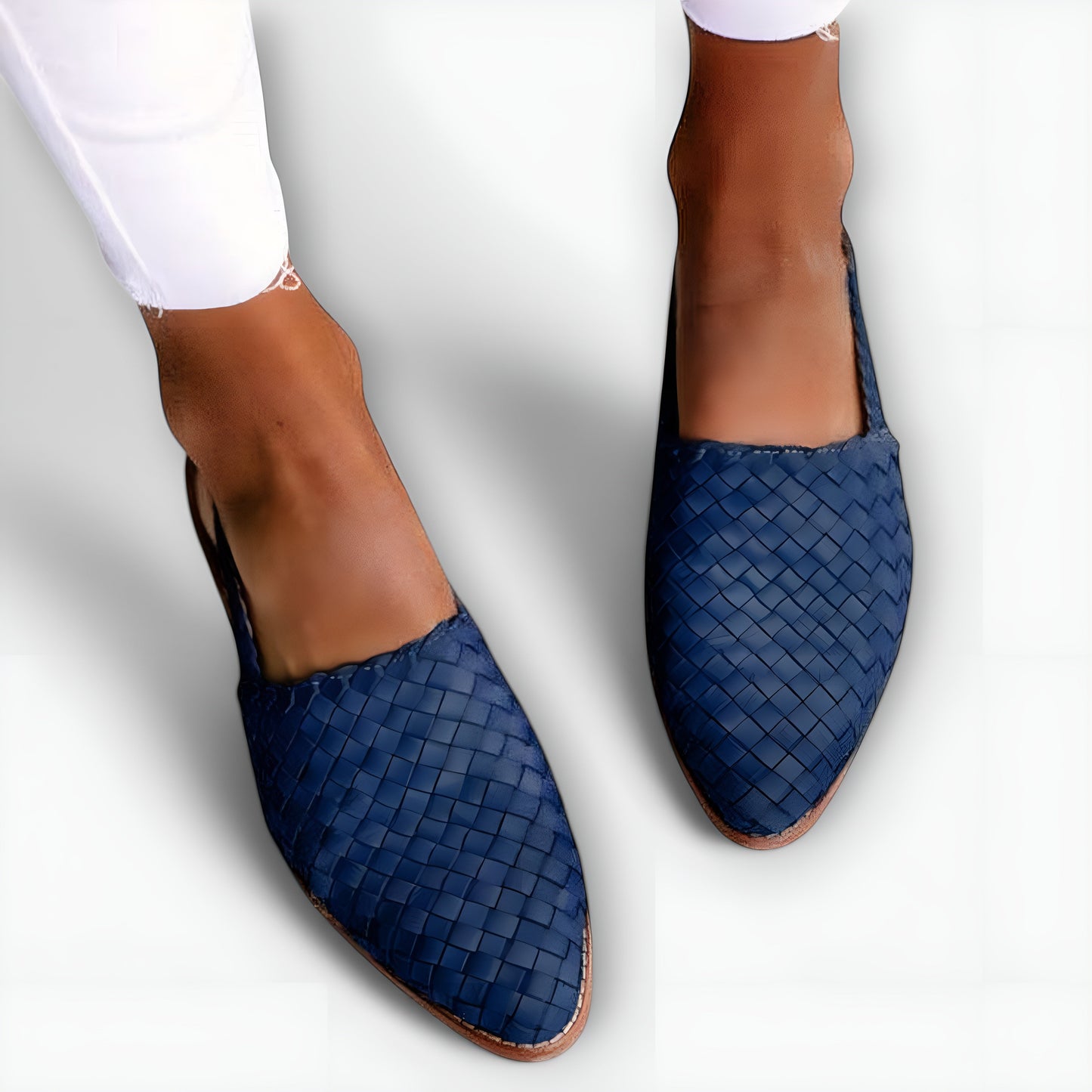 Selina - Handgewebte elegante Loafer