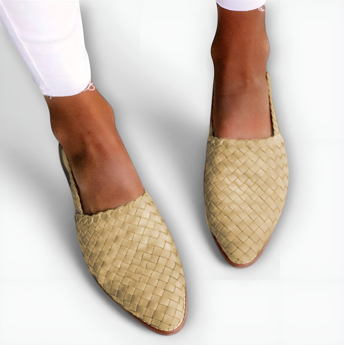 Selina - Handgewebte elegante Loafer