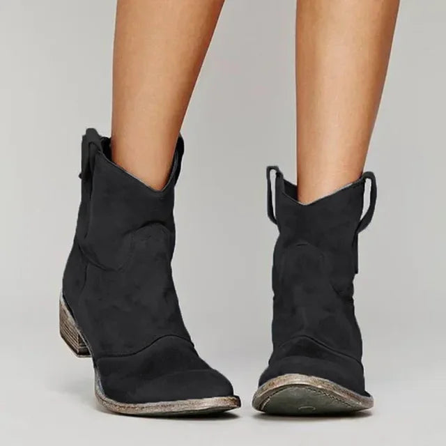 Marlena – Vintage Cowboy Stiefeletten