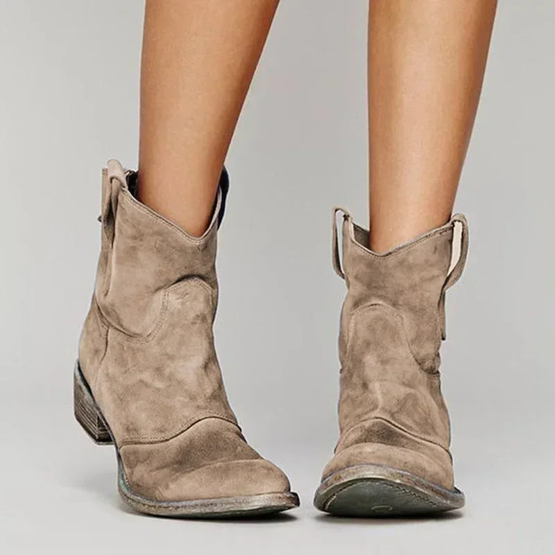 Marlena – Vintage Cowboy Stiefeletten