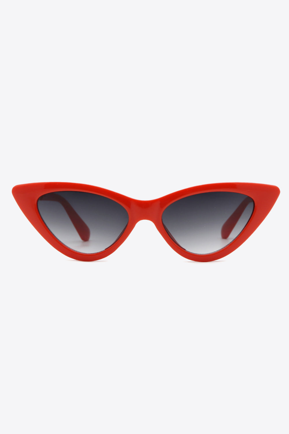Cat-Eye-Sonnenbrille mit Kettendetail