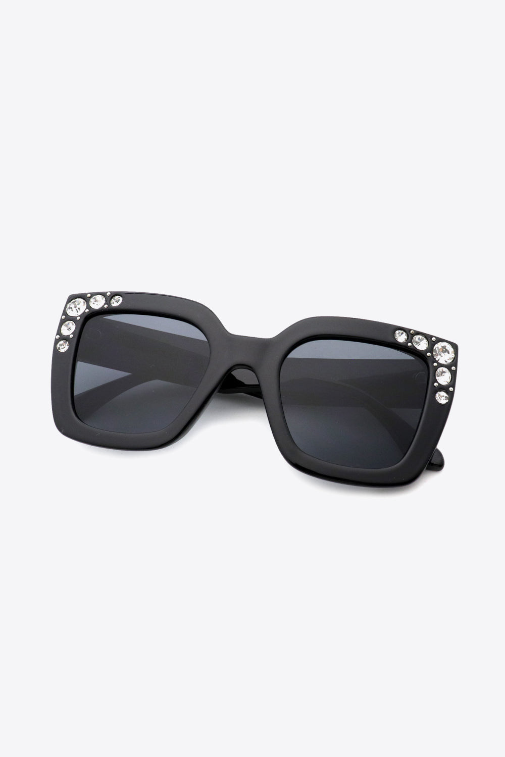Strass-Sonnenbrille aus Polycarbonat