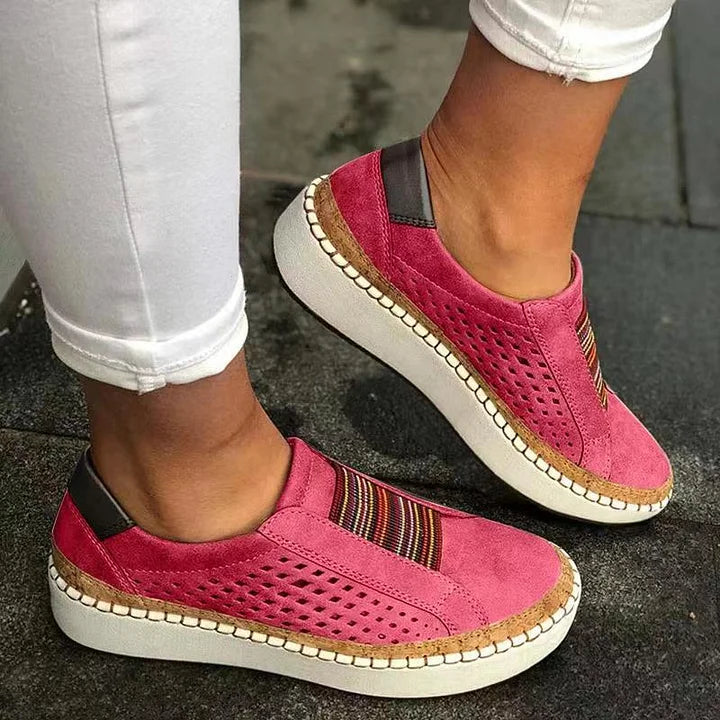 Genessa – Orthopädische Komfortschuhe im Vintage Denim