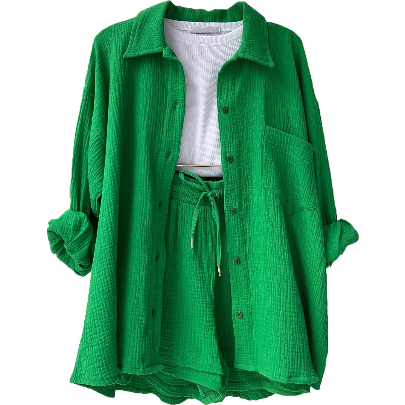 Amelie- Lässiges Baumwoll-Loungewear-Set