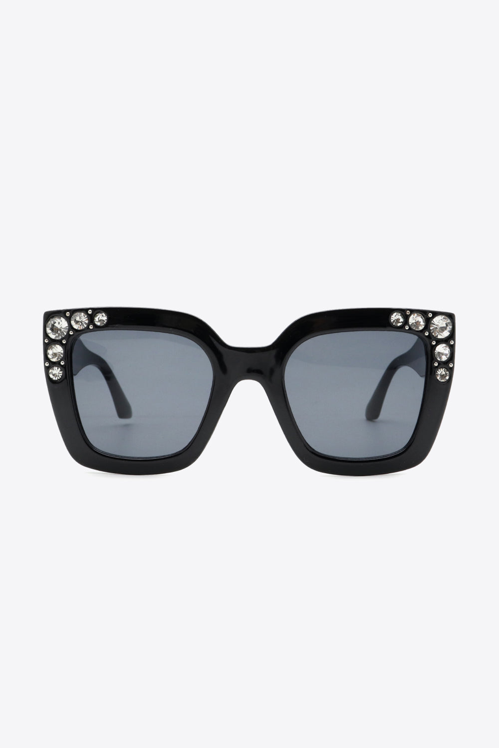 Strass-Sonnenbrille aus Polycarbonat