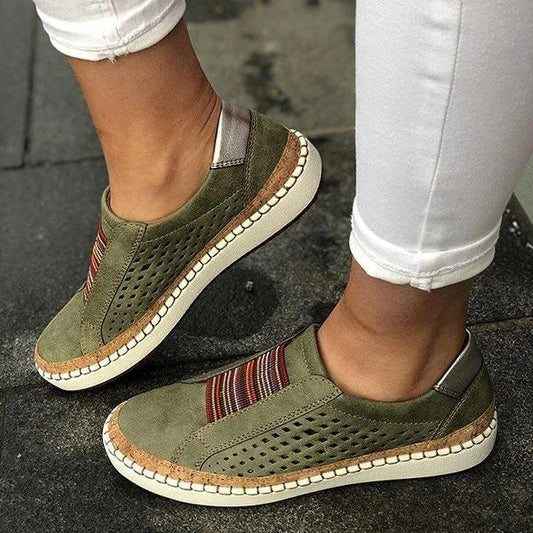 Genessa – Orthopädische Komfortschuhe im Vintage Denim