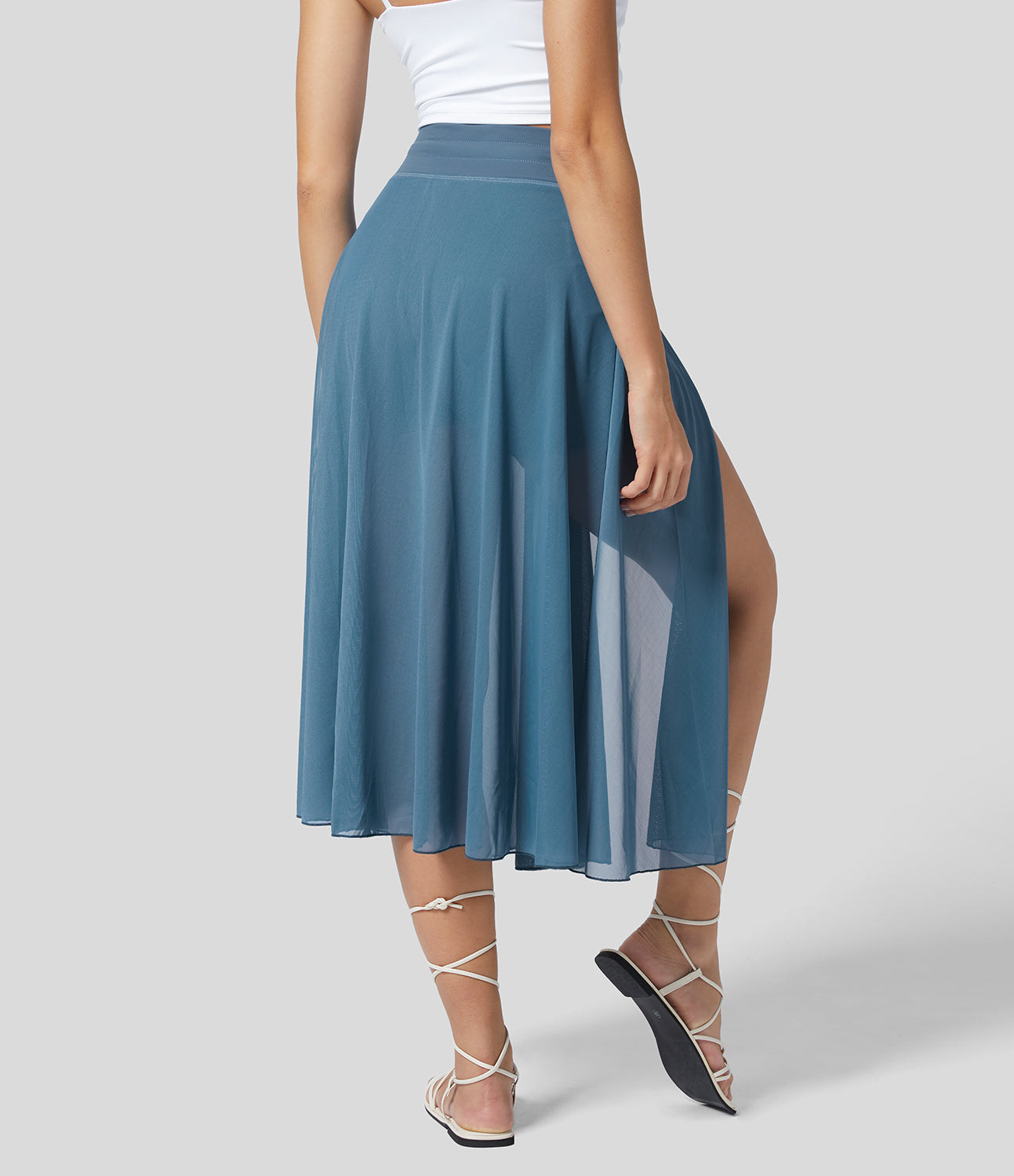 Anna- Eleganter 2-in-1 Midirock