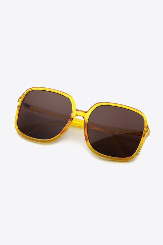Eckige Sonnenbrille aus Polycarbonat