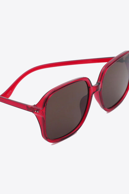 Eckige Sonnenbrille aus Polycarbonat