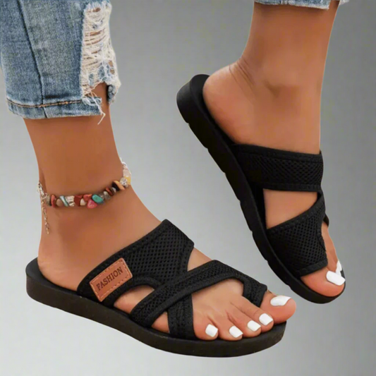 Greta | Atmungsaktive Mesh-Sandalen in Premiumqualität