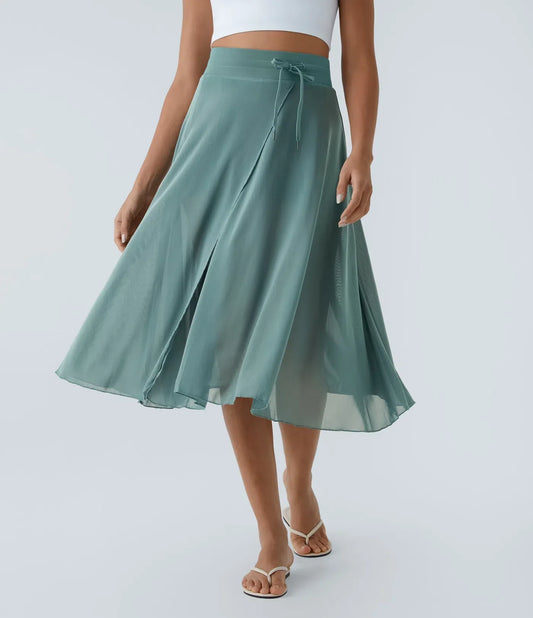 Anna- Eleganter 2-in-1 Midirock