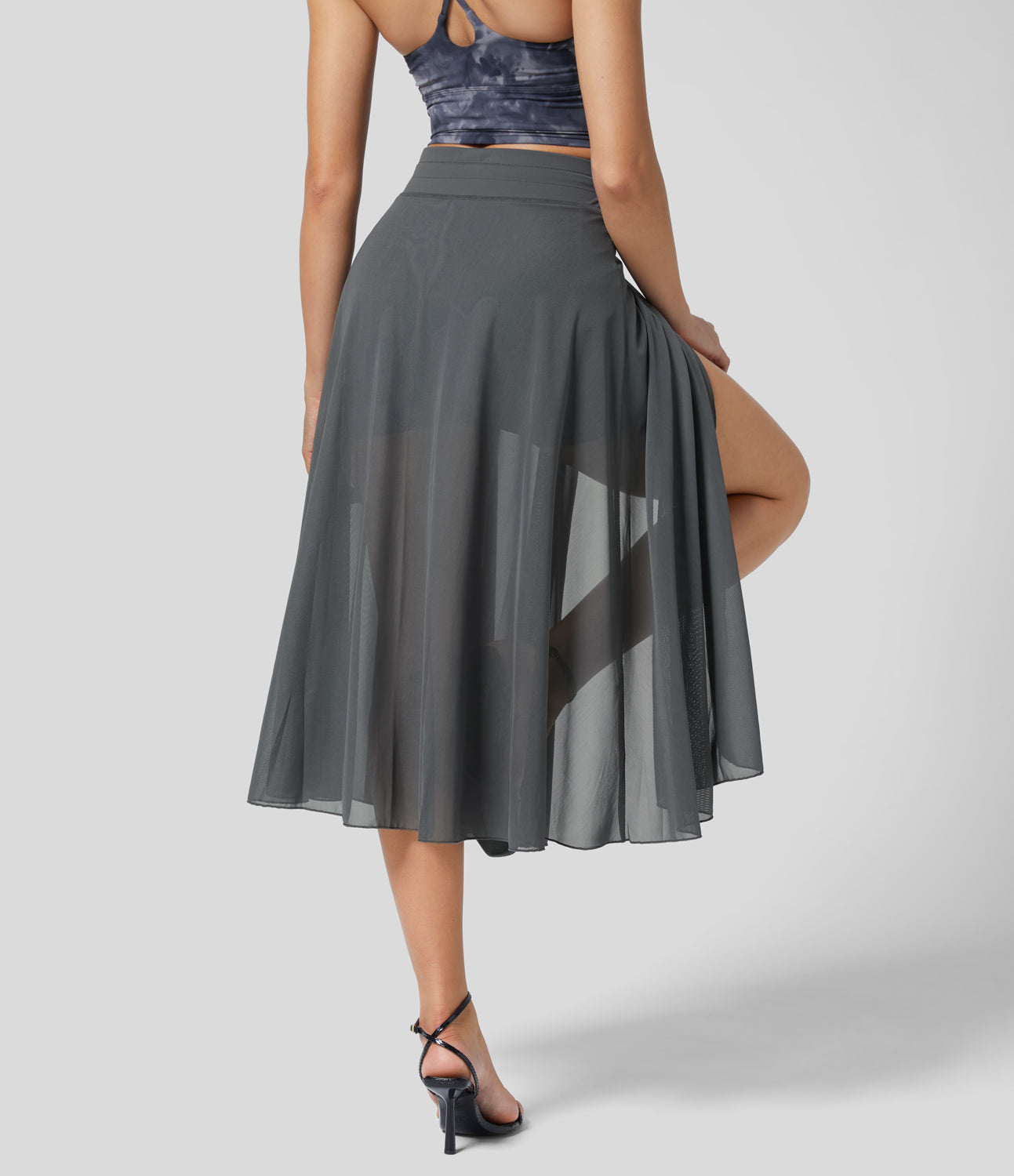 Anna- Eleganter 2-in-1 Midirock