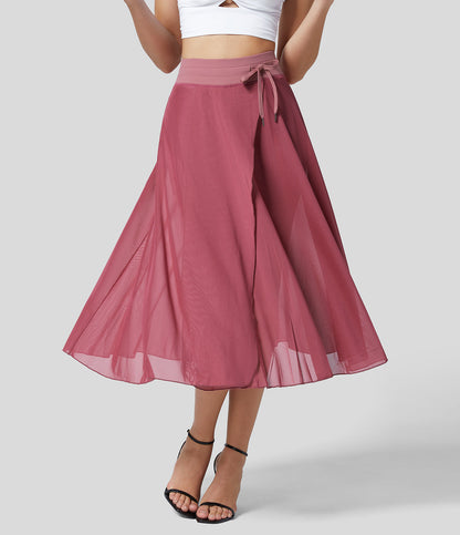 Anna- Eleganter 2-in-1 Midirock