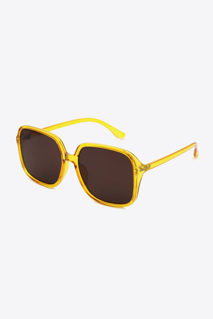 Eckige Sonnenbrille aus Polycarbonat