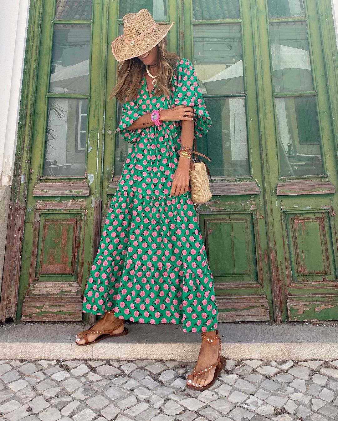Mira Bloom – Elegantes Boho-Kleid