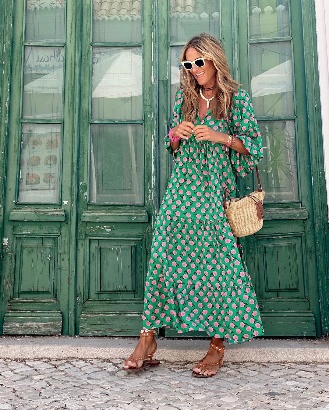 Mira Bloom – Elegantes Boho-Kleid