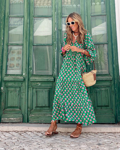 Mira Bloom – Elegantes Boho-Kleid