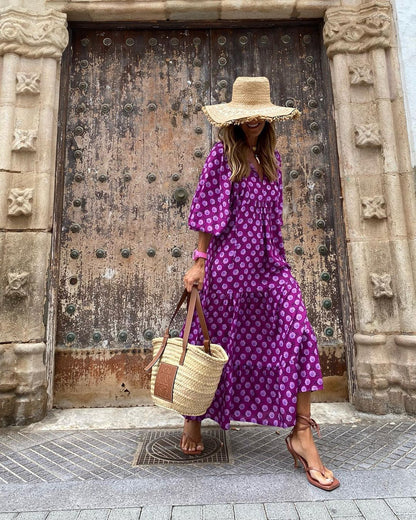 Mira Bloom – Elegantes Boho-Kleid